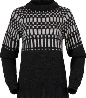 Bergans Nordmarka Merino Jumper Women Vanilla White/Husky Blue