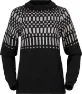 Bergans Nordmarka Merino Jumper Women Vanilla White/Husky Blue