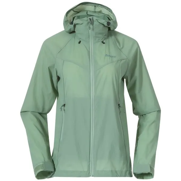 Bergans Skar Light Windbreaker Jacket Women, Jade green Bergans Skar Light Windbreaker Jacket Women, Jade green
