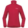 Bergans Slingsby Light Softshell Women's Jacket, Strawberry/white