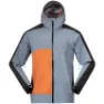 Bergans Vaagaa Light 3L Shell Jacket Men, Husky blue/black/faded orange