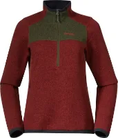Bergans Women's Kamphaug Knitted Half Zip