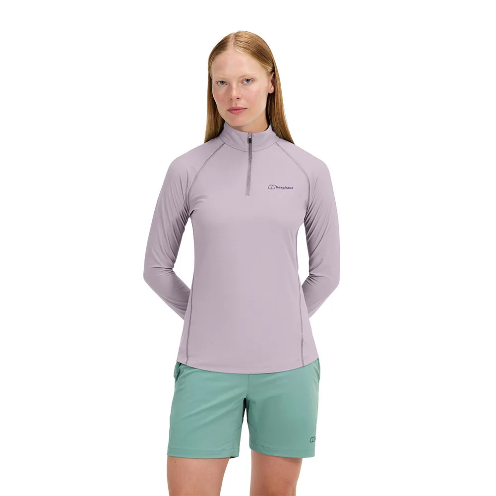 Berghaus 24/7 Tech Halv Glidelås Langarmet T-skjorte