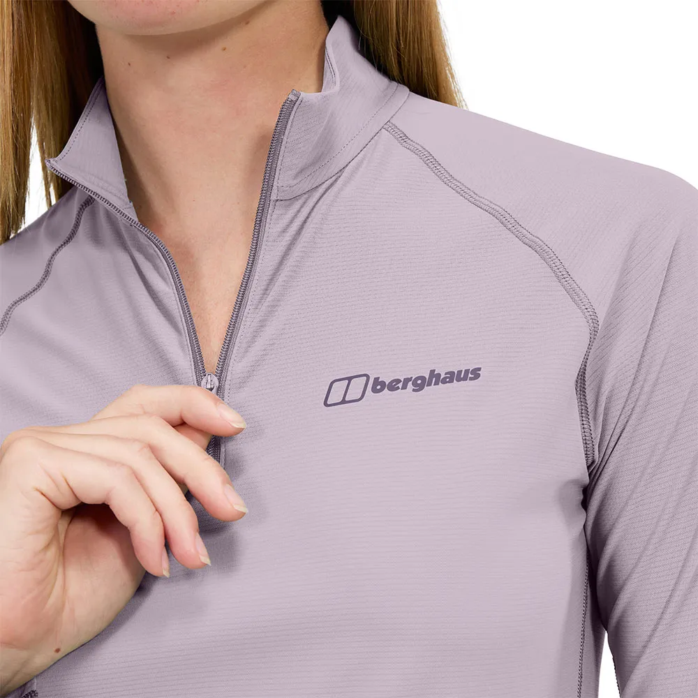 Berghaus 24/7 Tech Halv Glidelås Langarmet T-skjorte