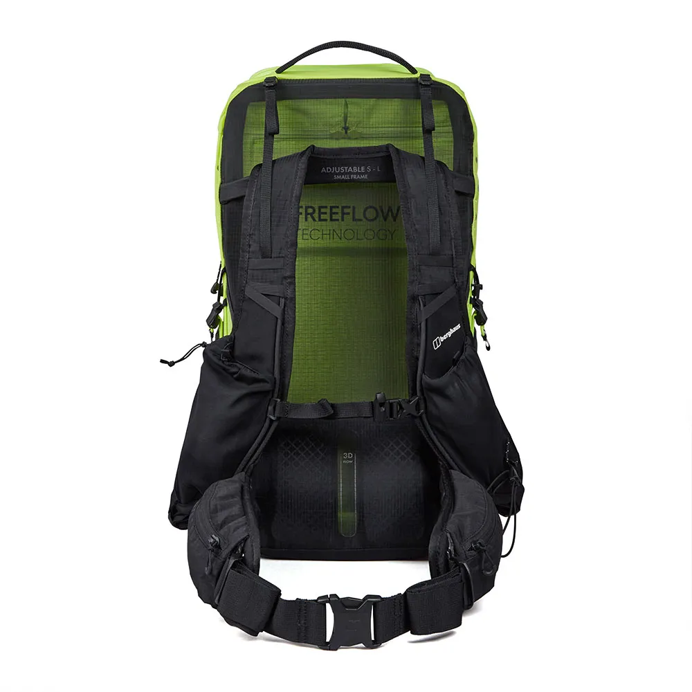 Berghaus 3d Freeflow 30+5l S Ryggsekk, Spark / jet black