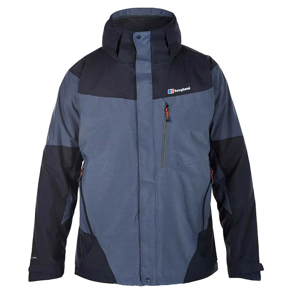 Berghaus Arran Avtakbar Jakke, Carbon / black / black Berghaus Arran Avtakbar Jakke, Carbon / black / black