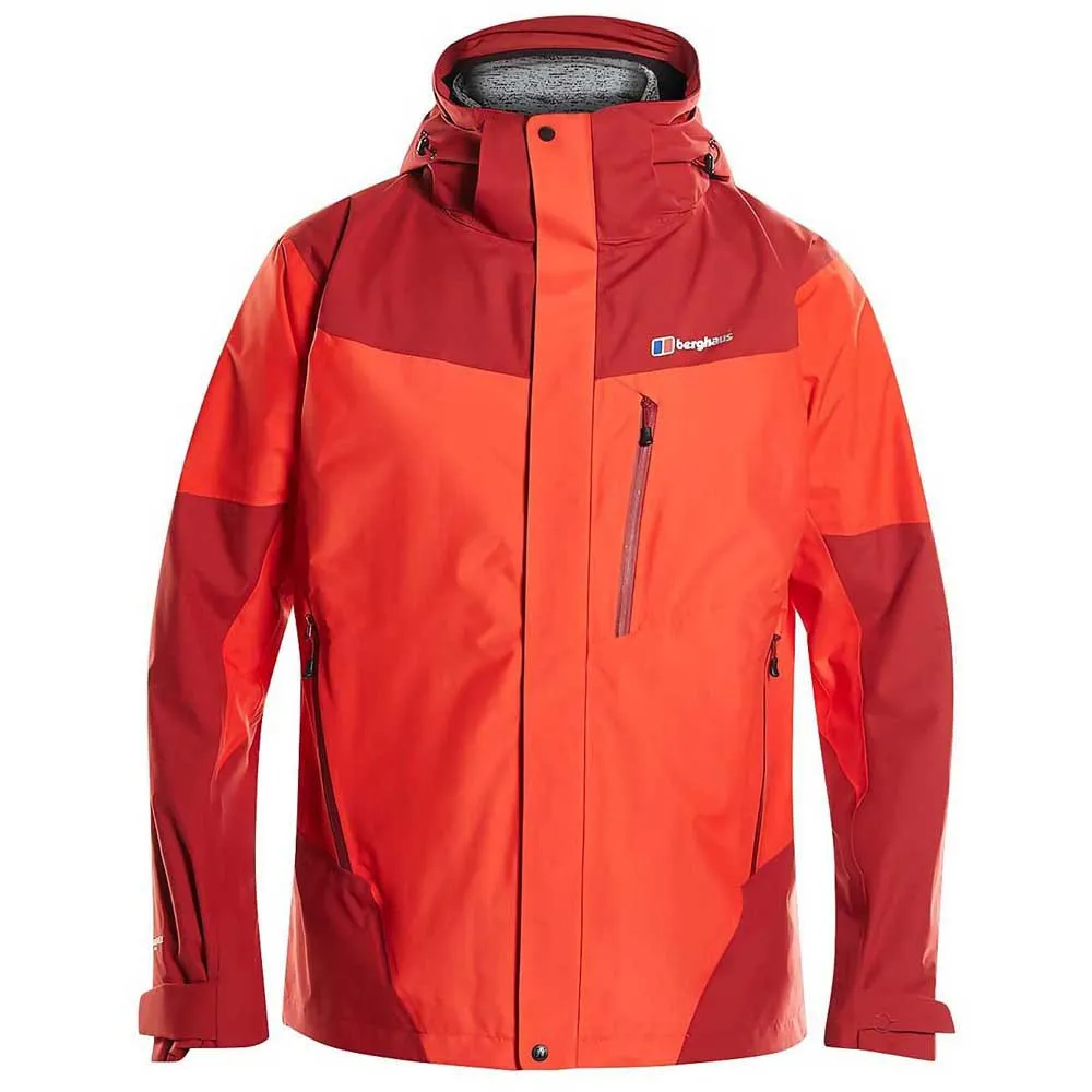 Berghaus Arran Waterproof Jakke, Red / dark red