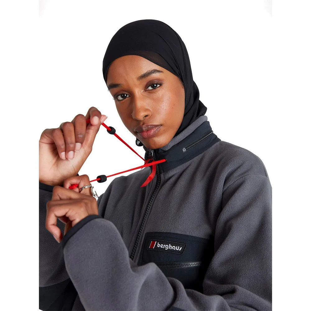 Berghaus Ascent 91 Fleecejakke Med Full Glidelås, Grey