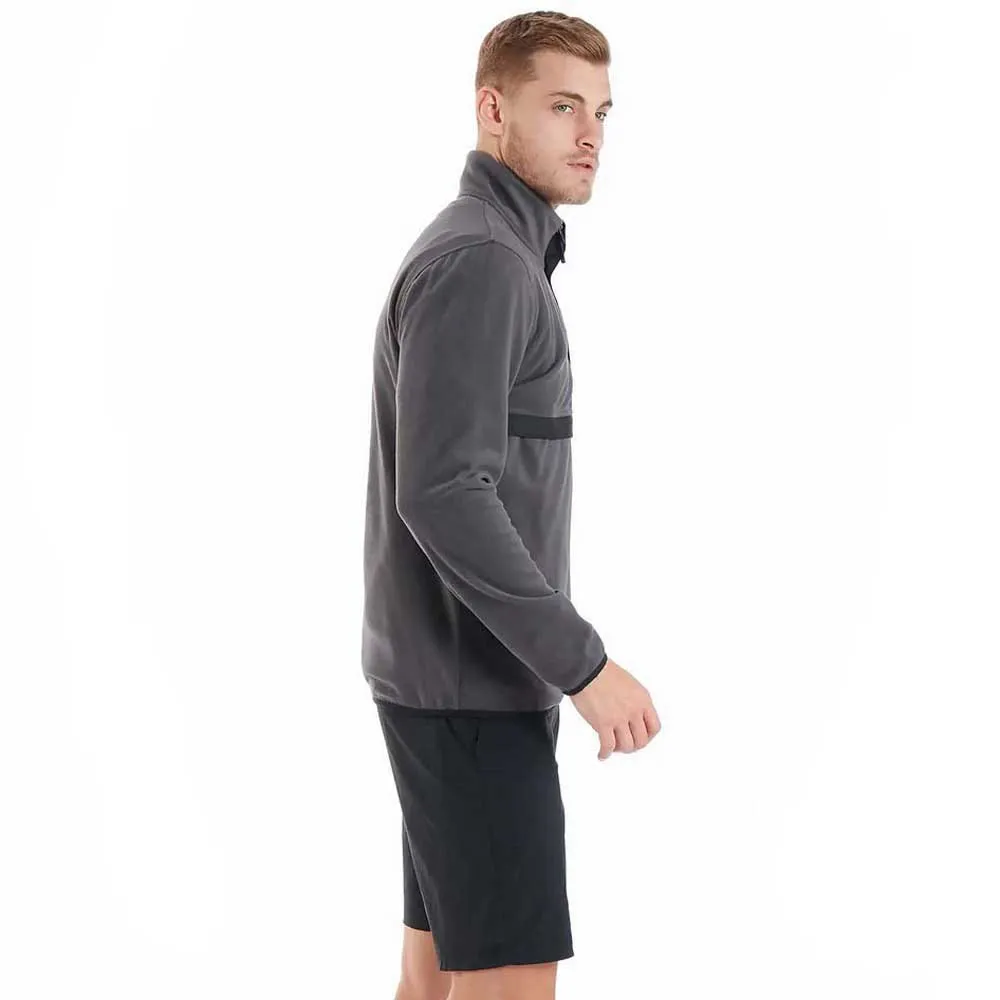 Berghaus Aslam Micro Polartec Fleecejakke Med Halv Glidelås, Grey Berghaus Aslam Micro Polartec Fleecejakke Med Halv Glidelås, Grey