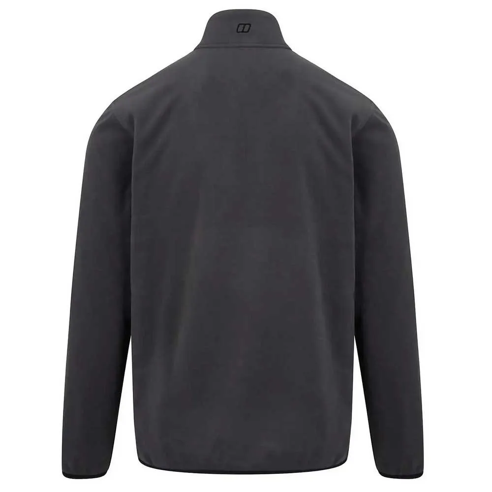 Berghaus Aslam Micro Polartec Fleecejakke Med Halv Glidelås, Grey Berghaus Aslam Micro Polartec Fleecejakke Med Halv Glidelås, Grey