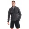 Berghaus Aslam Micro Polartec Fleecejakke Med Halv Glidelås, Grey