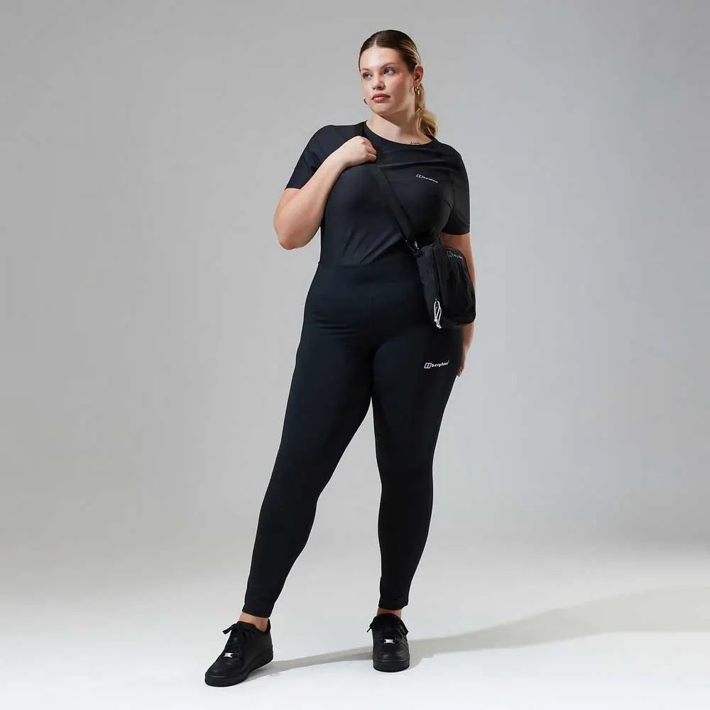 Berghaus Big Logo Core Leggings, Jet black Berghaus Big Logo Core Leggings, Jet black