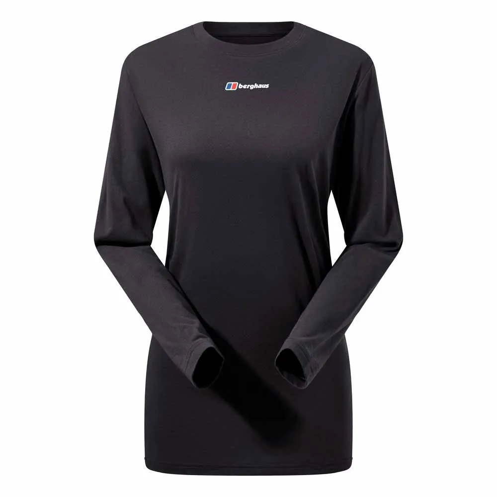 Berghaus Boyfriend Setting Sun Langarmet T-skjorte, Black Berghaus Boyfriend Setting Sun Langarmet T-skjorte, Black