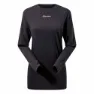 Berghaus Boyfriend Setting Sun Langarmet T-skjorte, Black