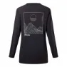 Berghaus Boyfriend Setting Sun Langarmet T-skjorte, Black