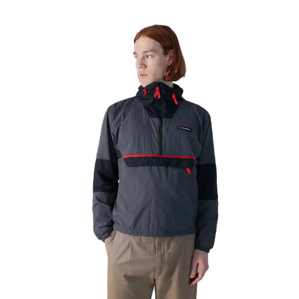 Berghaus Co-ord Softshelljakke, Grey pinstripe / jet black