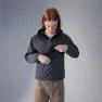 Berghaus Co-ord Softshelljakke, Grey pinstripe / jet black