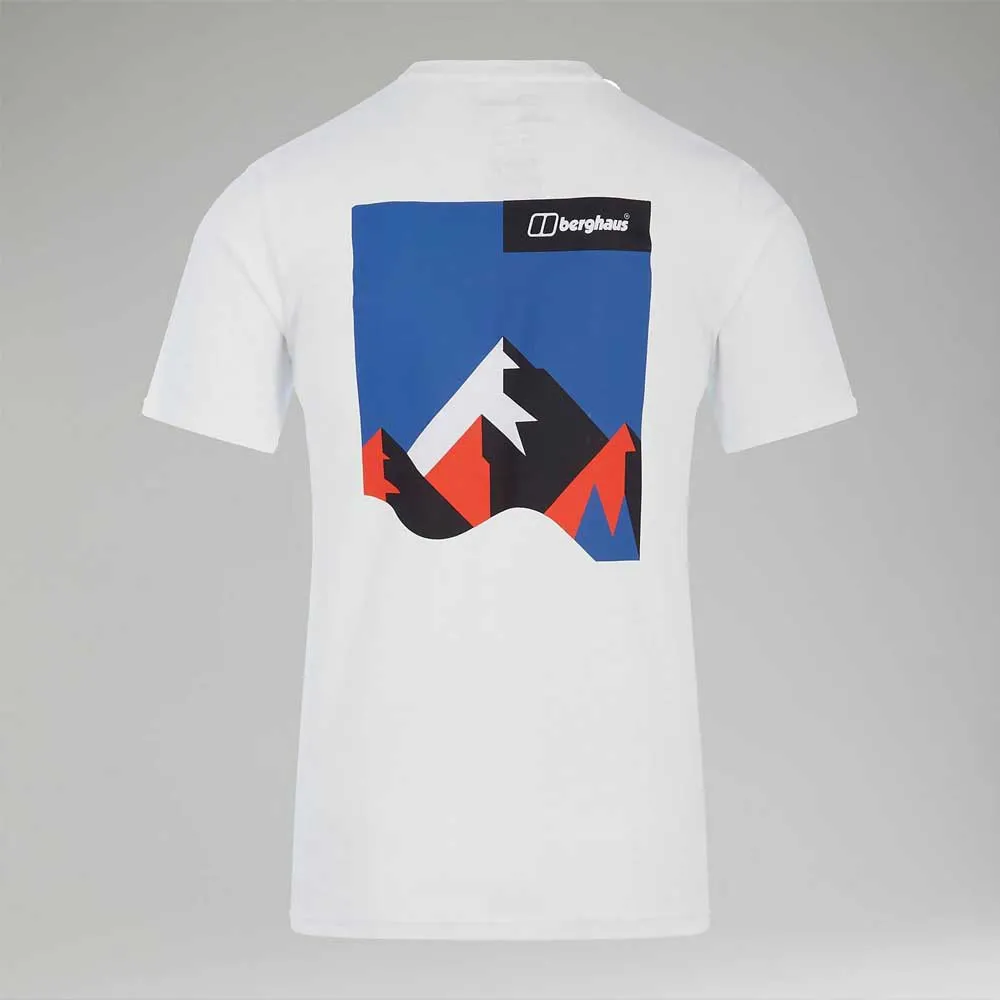 Berghaus Dolomites Mtn Kortarmet T-skjorte, Pure white Berghaus Dolomites Mtn Kortarmet T-skjorte, Pure white