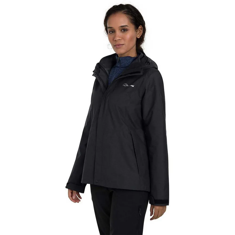 Berghaus Etarah Gemini 3in1 Waterproof Avtakbar Jakke, Black Berghaus Etarah Gemini 3in1 Waterproof Avtakbar Jakke, Black