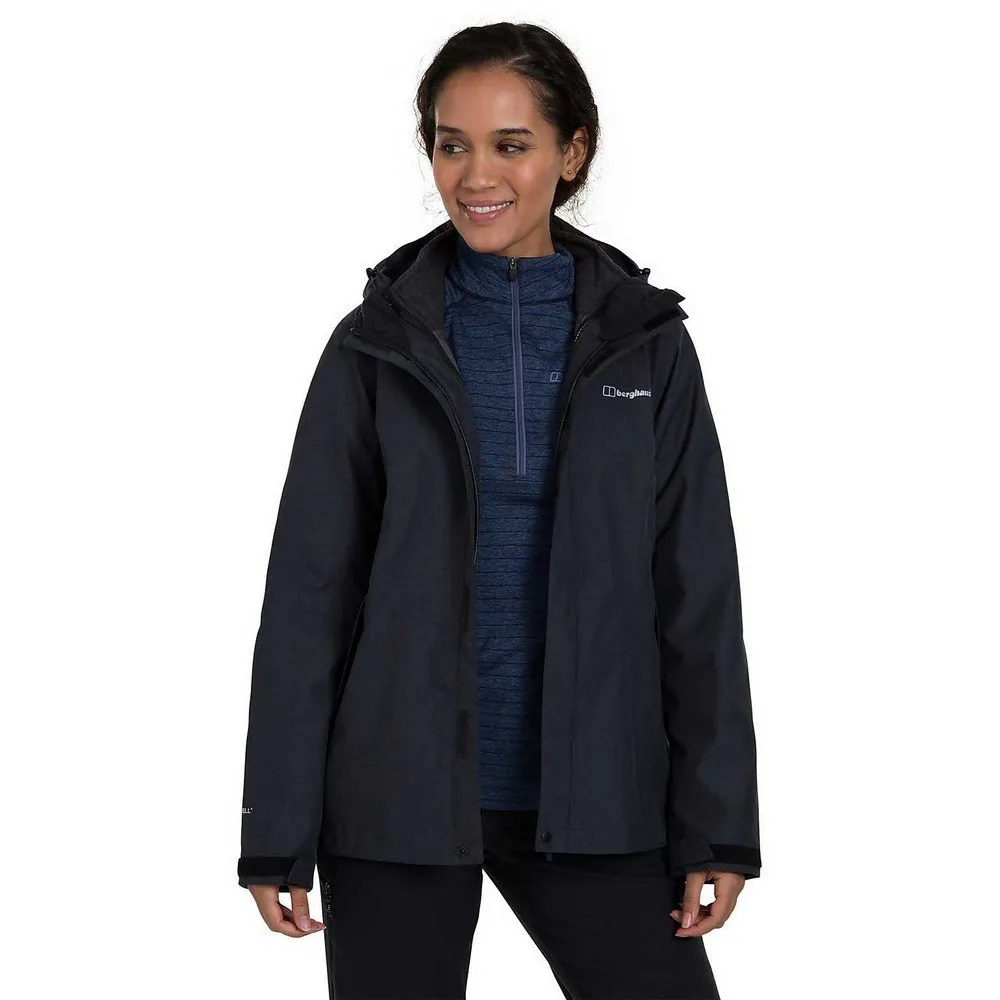 Berghaus Etarah Gemini 3in1 Waterproof Avtakbar Jakke, Black Berghaus Etarah Gemini 3in1 Waterproof Avtakbar Jakke, Black