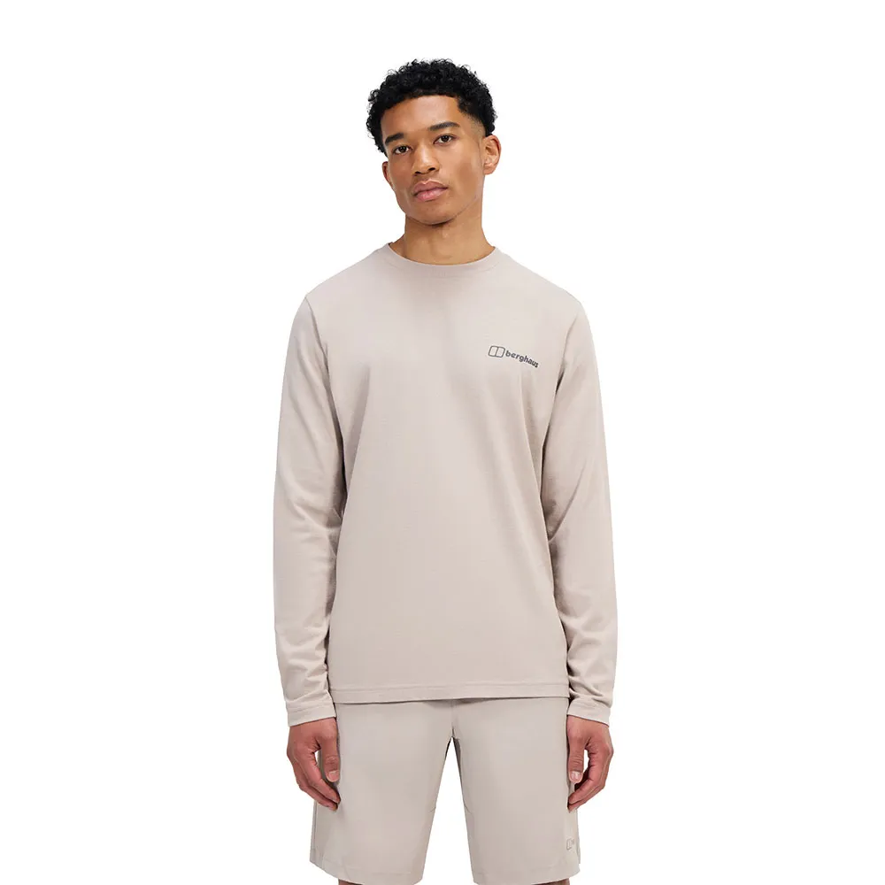 Berghaus Grappled Langarmet T-skjorte