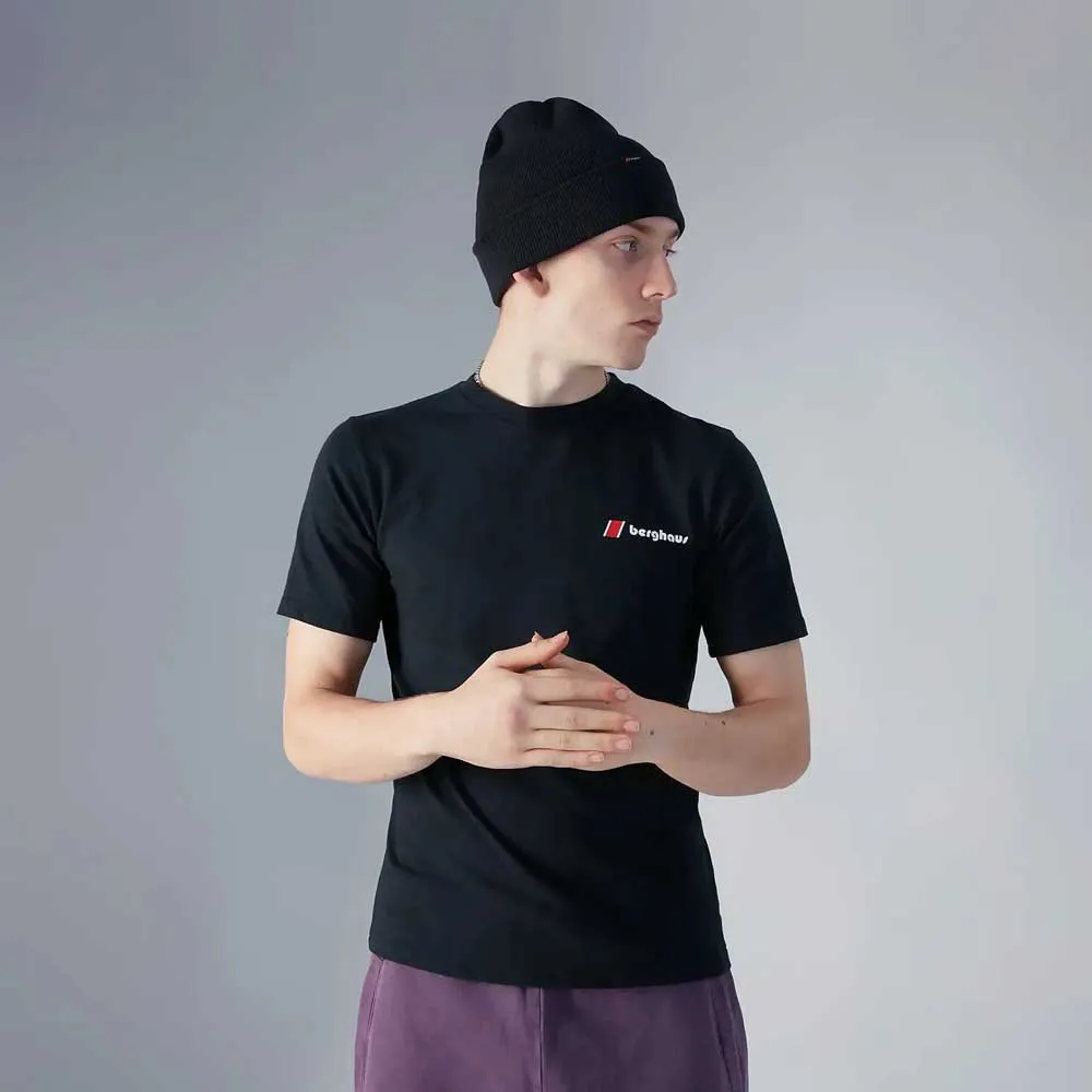 Berghaus Kanchenjunga Static Kortarmet T-skjorte, Black / black
