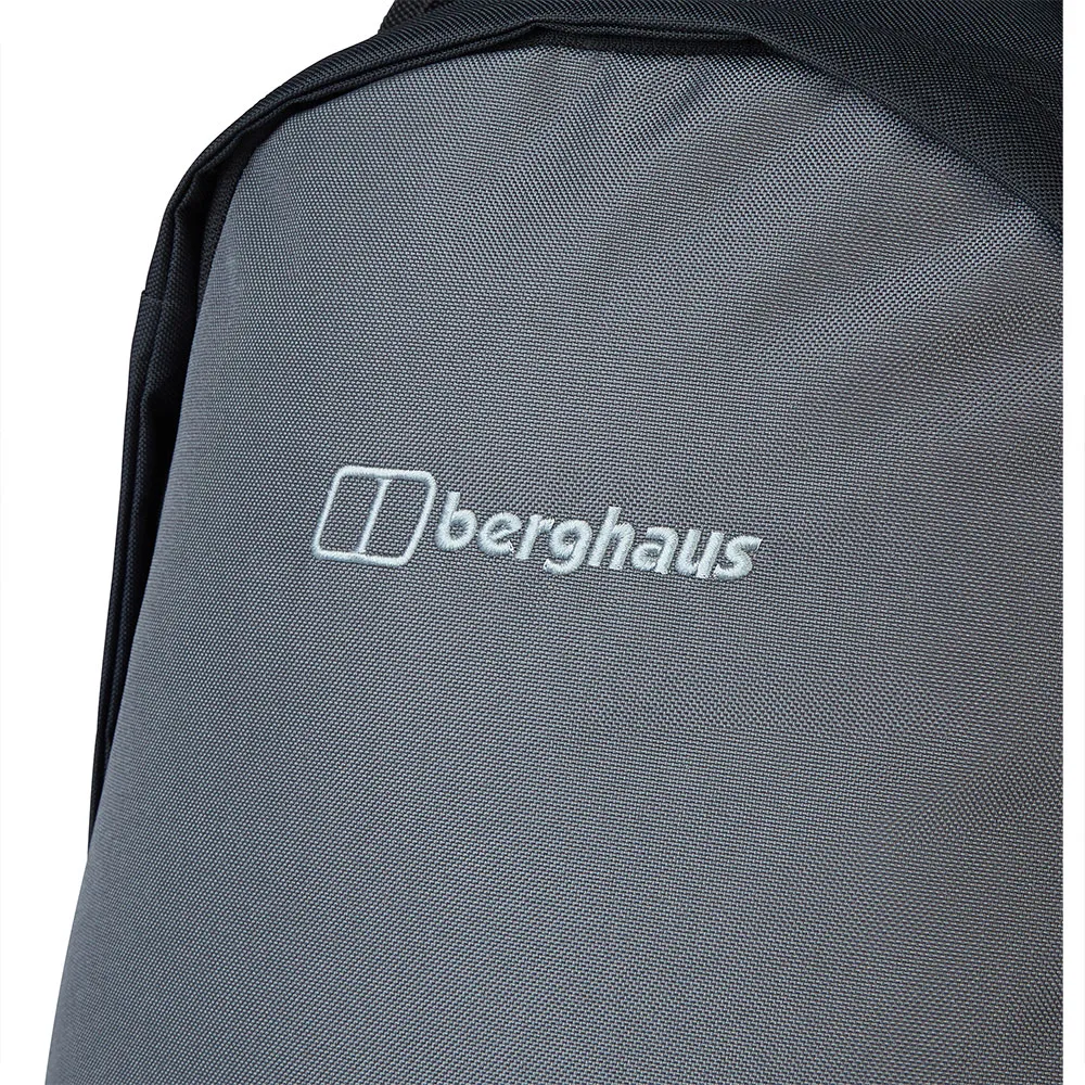 Berghaus Logo Recognition 25l Sekk, Jet black / grey pinstripe