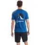 Berghaus Mont Blanc Mtn Kortarmet T-skjorte, Blue