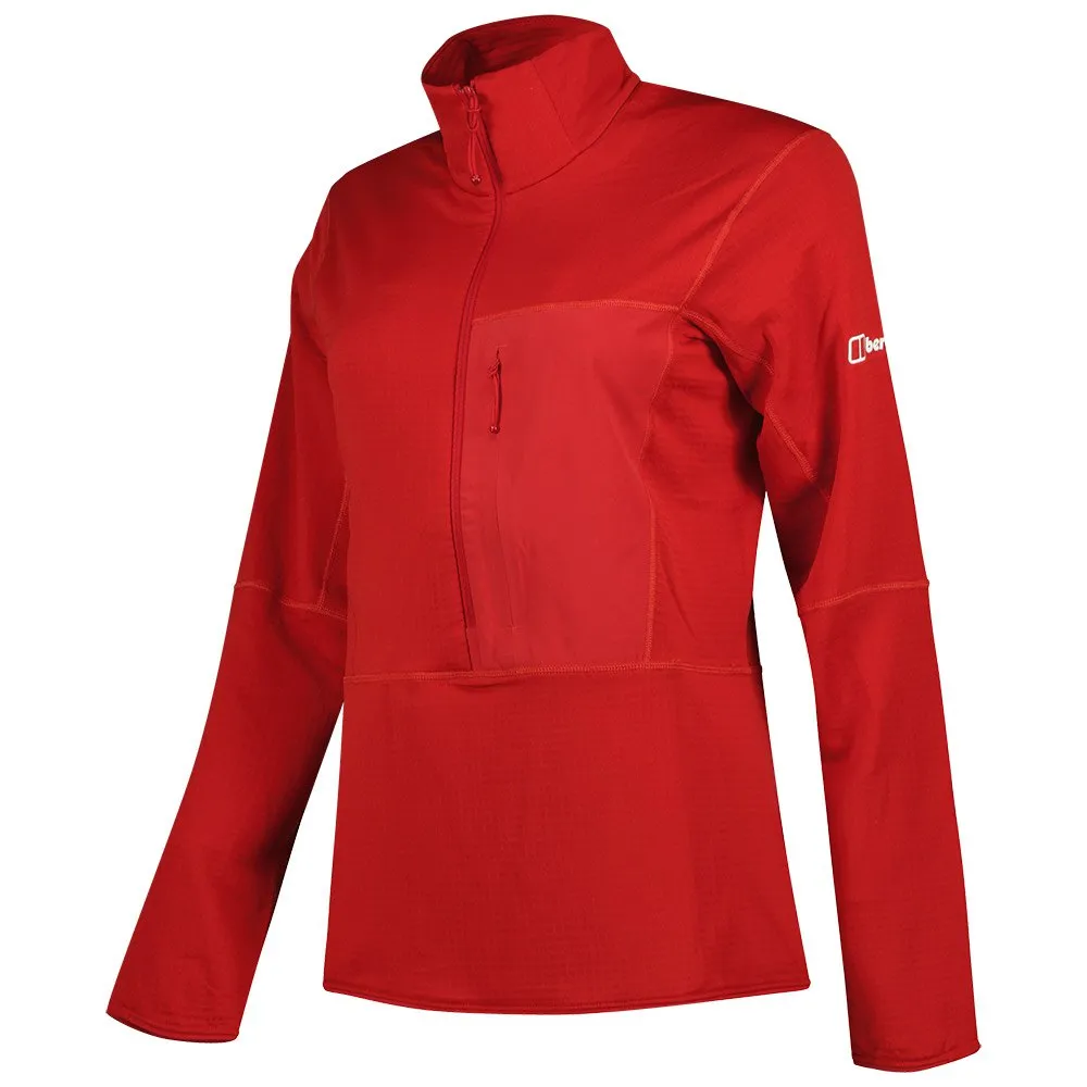 Berghaus Mtn Arete Lb Fleecejakke Med Halv Glidelås