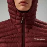 Berghaus Nula Micro Syn Jakke, Kw5 dark red / dark red