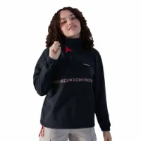 Berghaus Oversized Aztec Fleecejakke Med Halv Glidelås Berghaus Oversized Aztec Fleecejakke Med Halv Glidelås