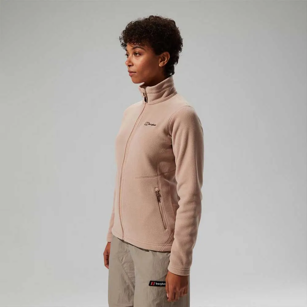 Berghaus Prism Ia Fleecejakke Med Full Glidelås, Kv7 pink clay