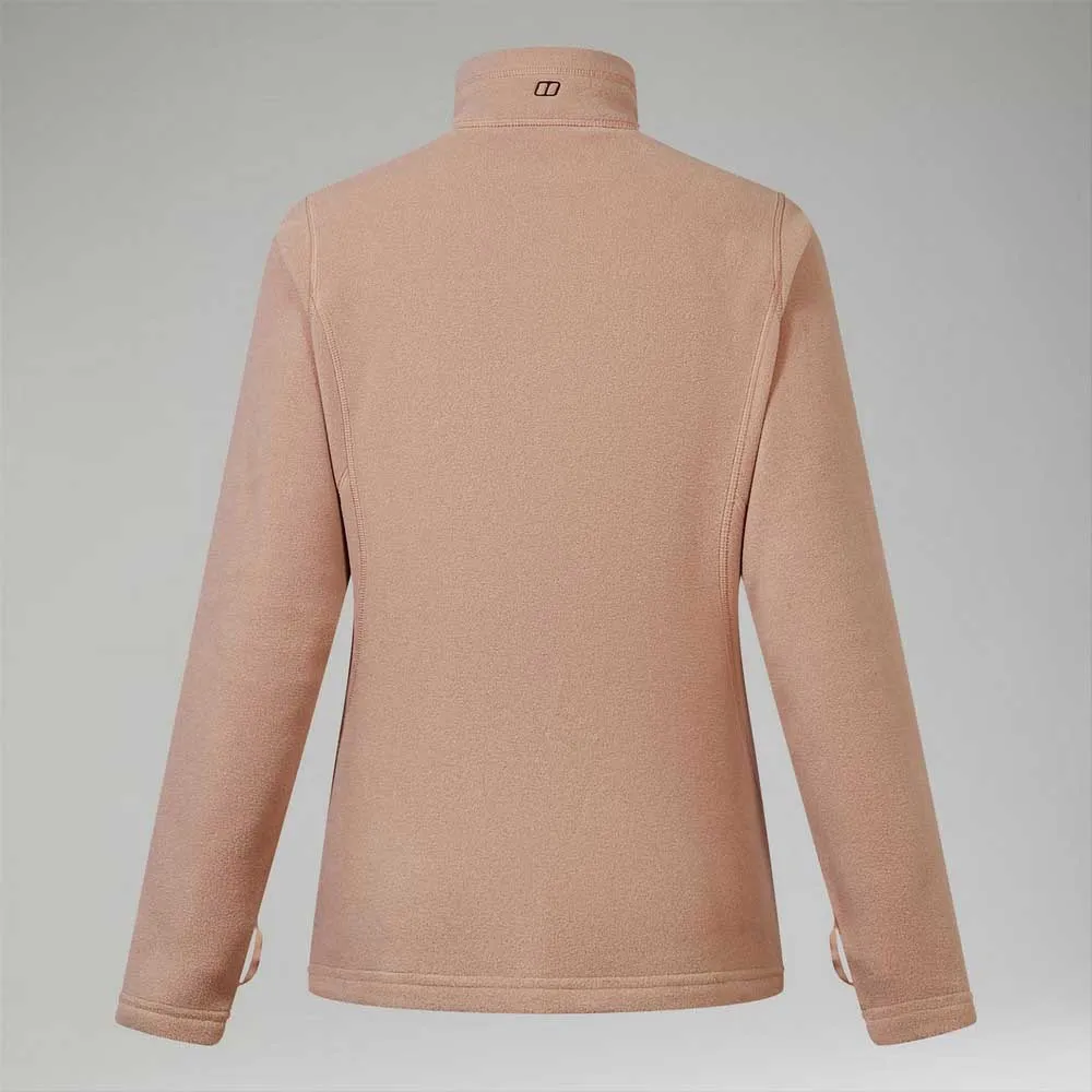 Berghaus Prism Ia Fleecejakke Med Full Glidelås, Kv7 pink clay