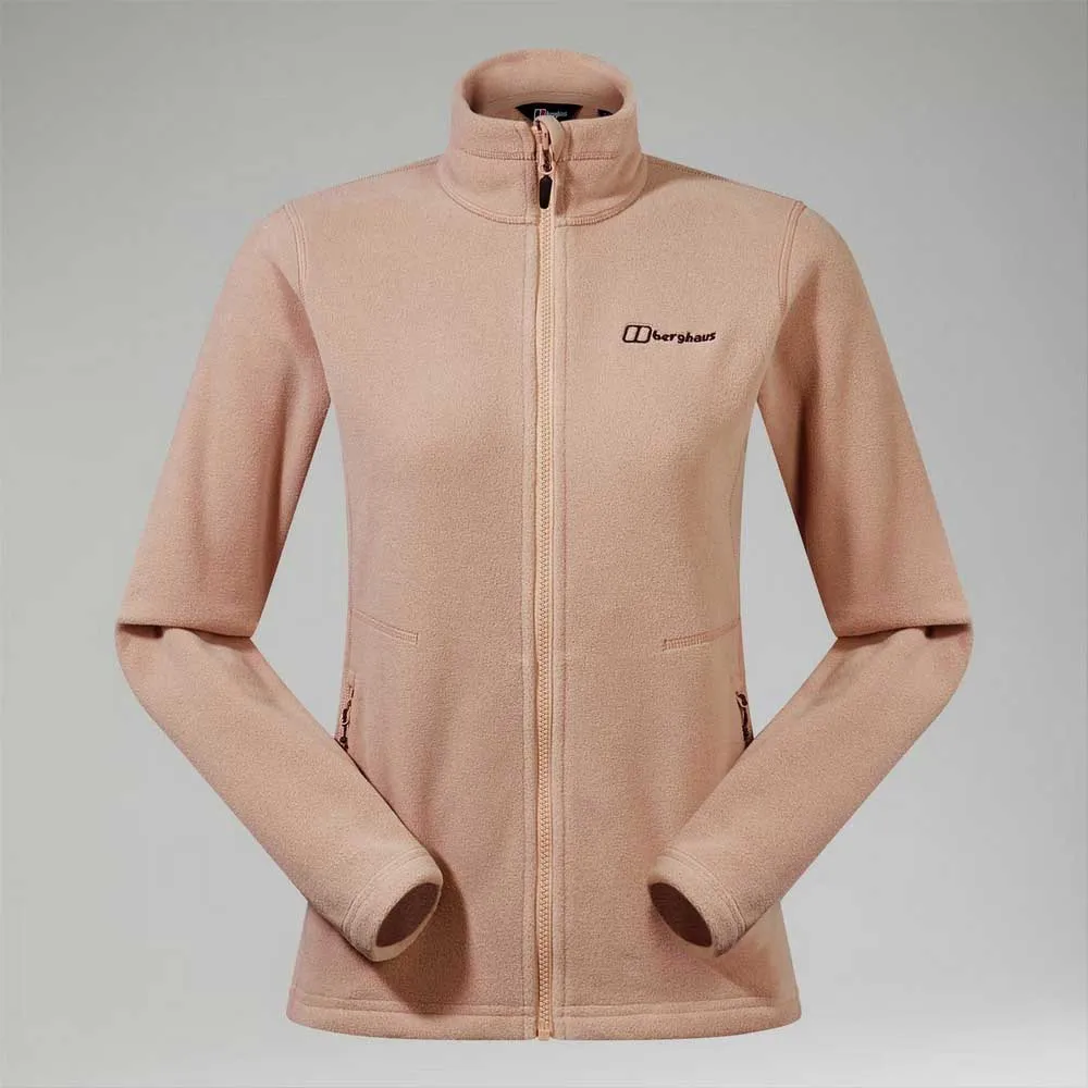 Berghaus Prism Ia Fleecejakke Med Full Glidelås, Kv7 pink clay
