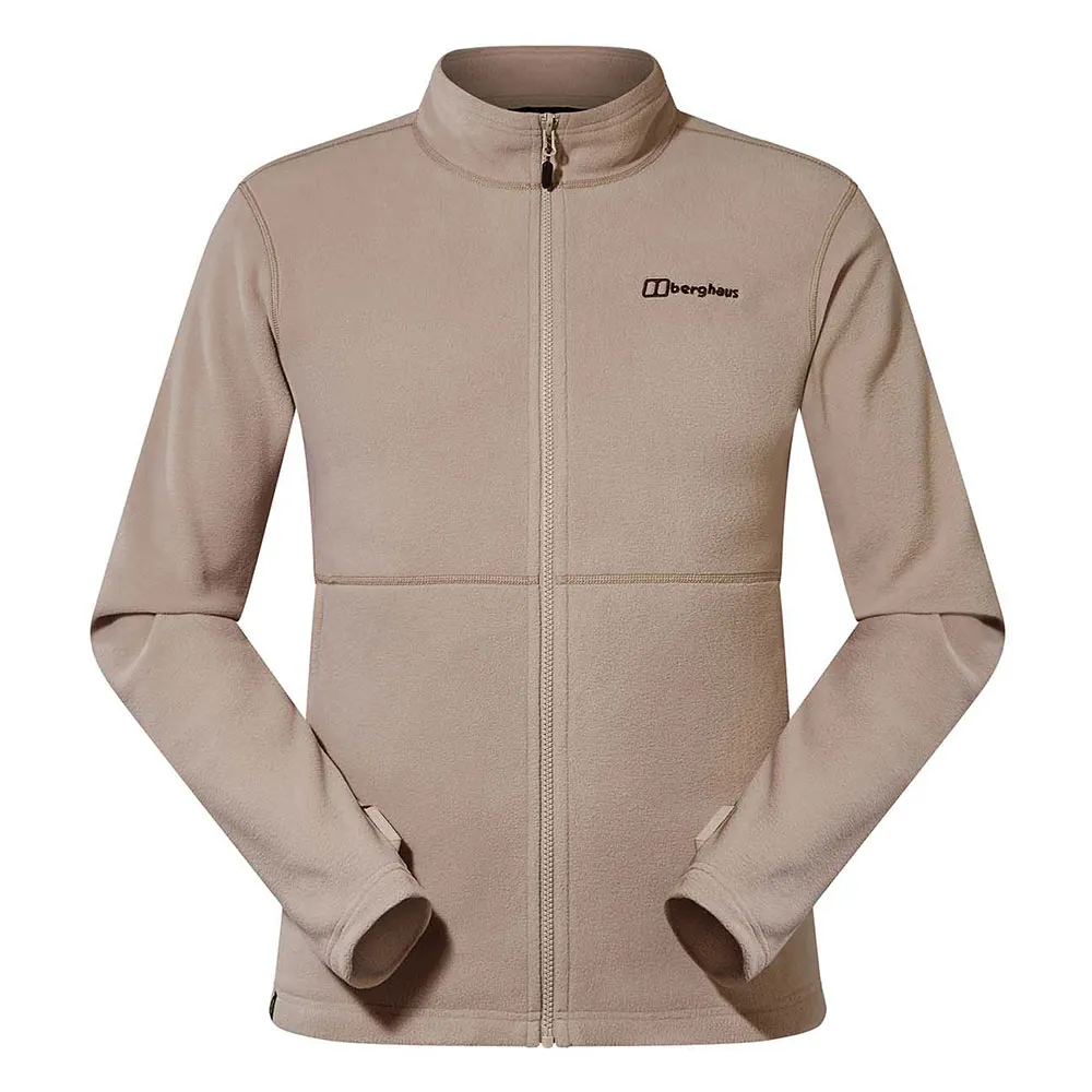 Berghaus Prism Micro Ia Fleecejakke Med Full Glidelås, Td3 taupe