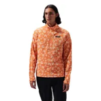 Berghaus Prism Printed Trango Fleecejakke Med Halv Glidelås Berghaus Prism Printed Trango Fleecejakke Med Halv Glidelås