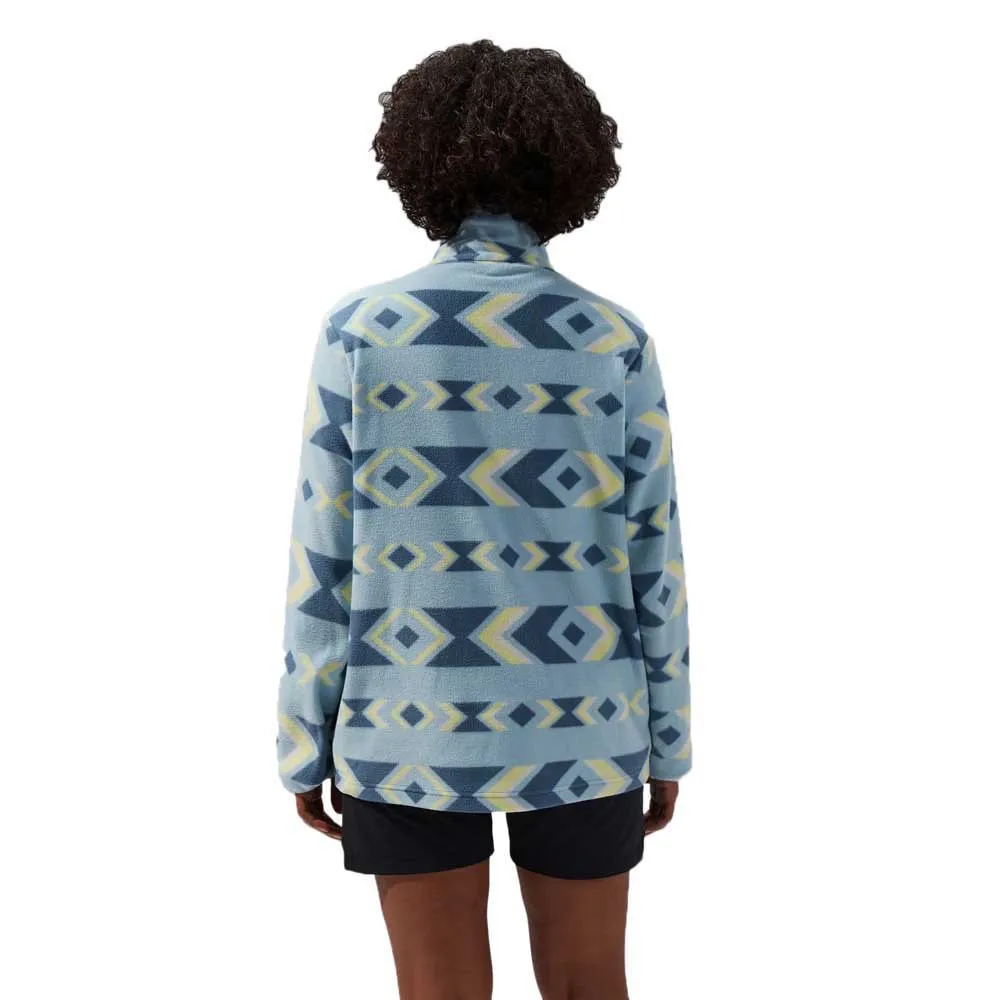 Berghaus Prism Printed Trango Fleecejakke Med Halv Glidelås