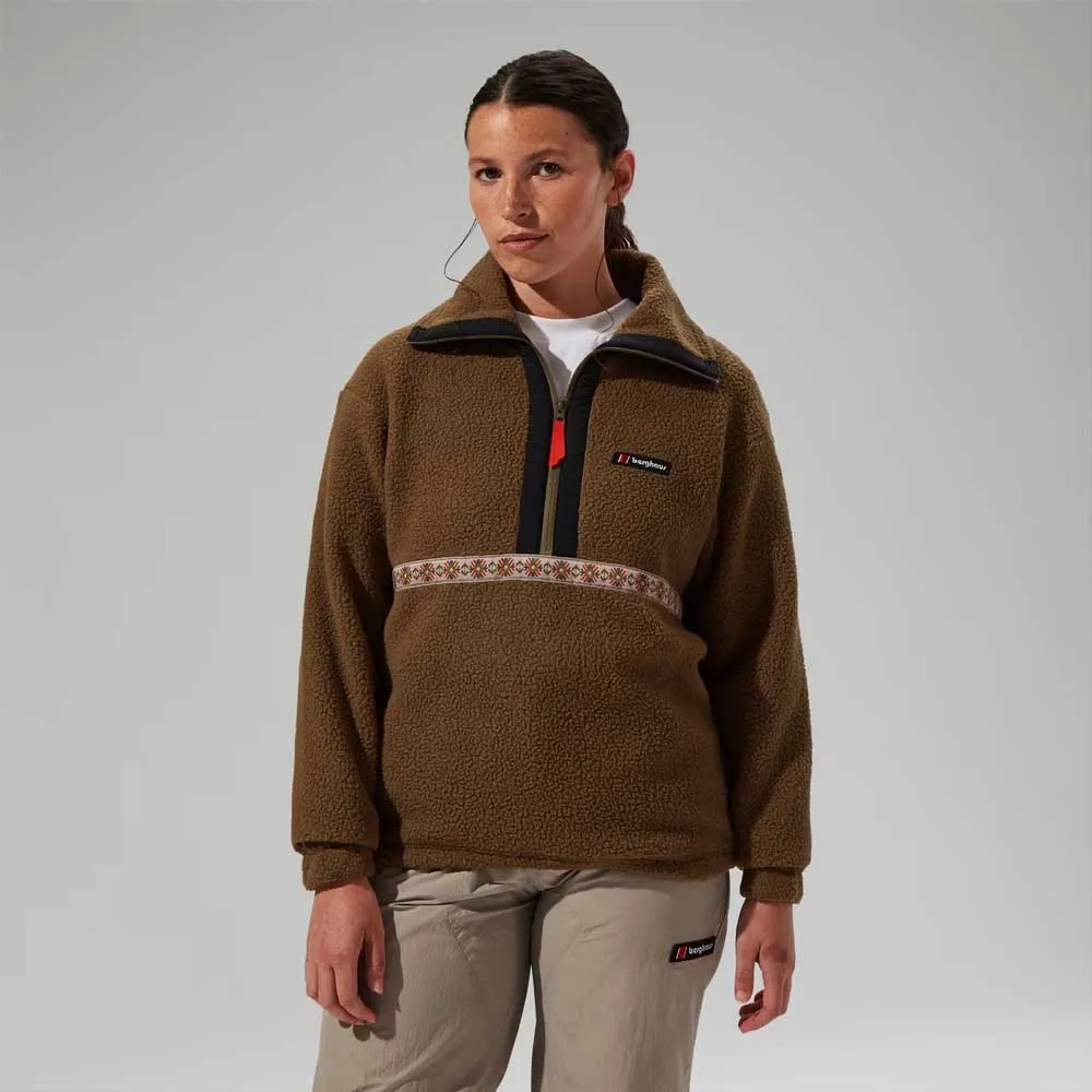 Berghaus Rhynie Aztec Fleecejakke Med Halv Glidelås