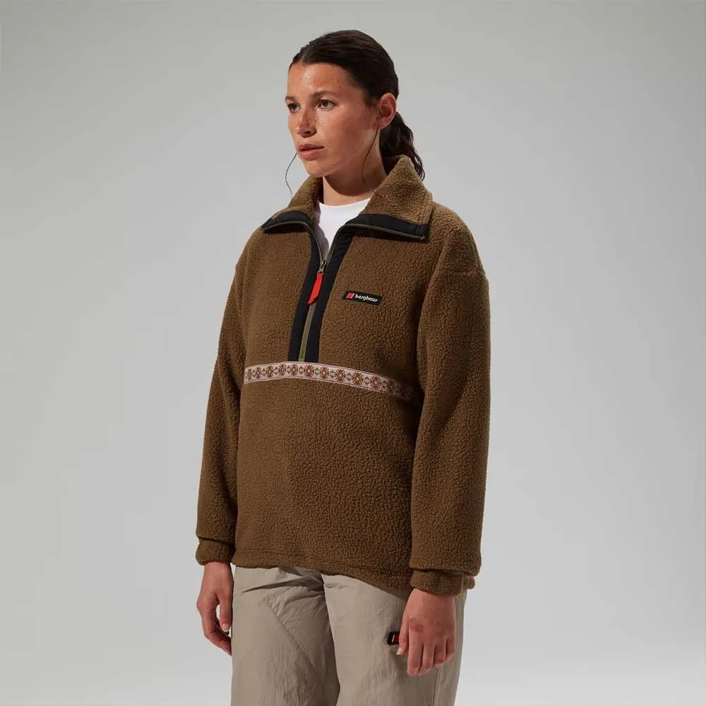 Berghaus Rhynie Aztec Fleecejakke Med Halv Glidelås