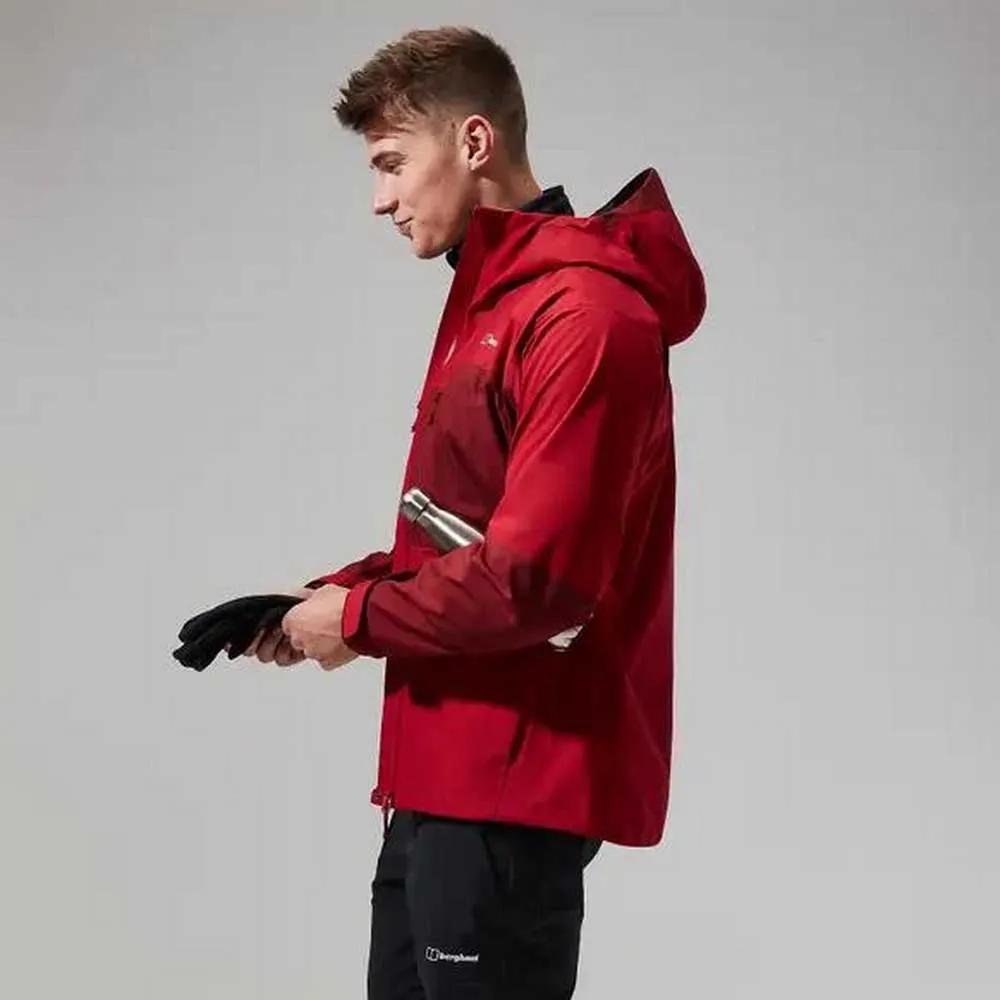 Berghaus Ridgemaster 3l Goretex Jakke, Red dahlia / syrah Berghaus Ridgemaster 3l Goretex Jakke, Red dahlia / syrah