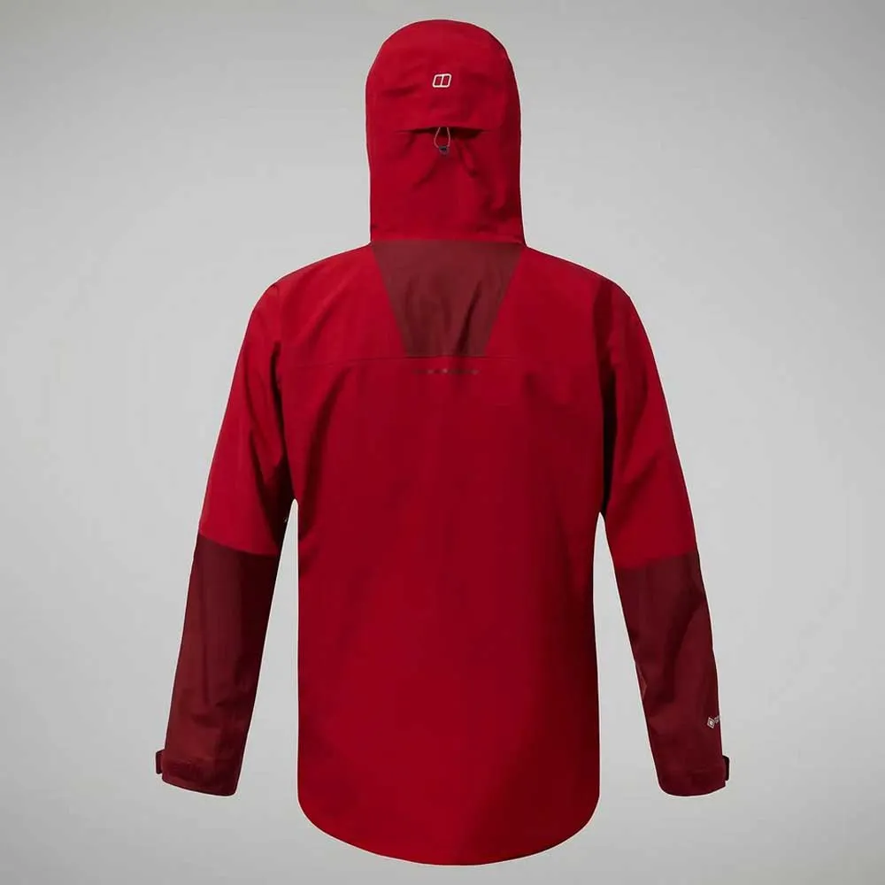 Berghaus Ridgemaster 3l Goretex Jakke, Red dahlia / syrah Berghaus Ridgemaster 3l Goretex Jakke, Red dahlia / syrah