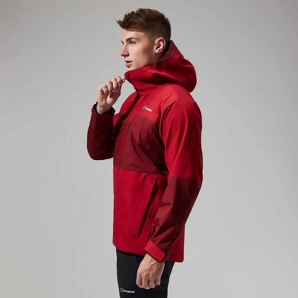Berghaus Ridgemaster 3l Goretex Jakke, Red dahlia / syrah Berghaus Ridgemaster 3l Goretex Jakke, Red dahlia / syrah