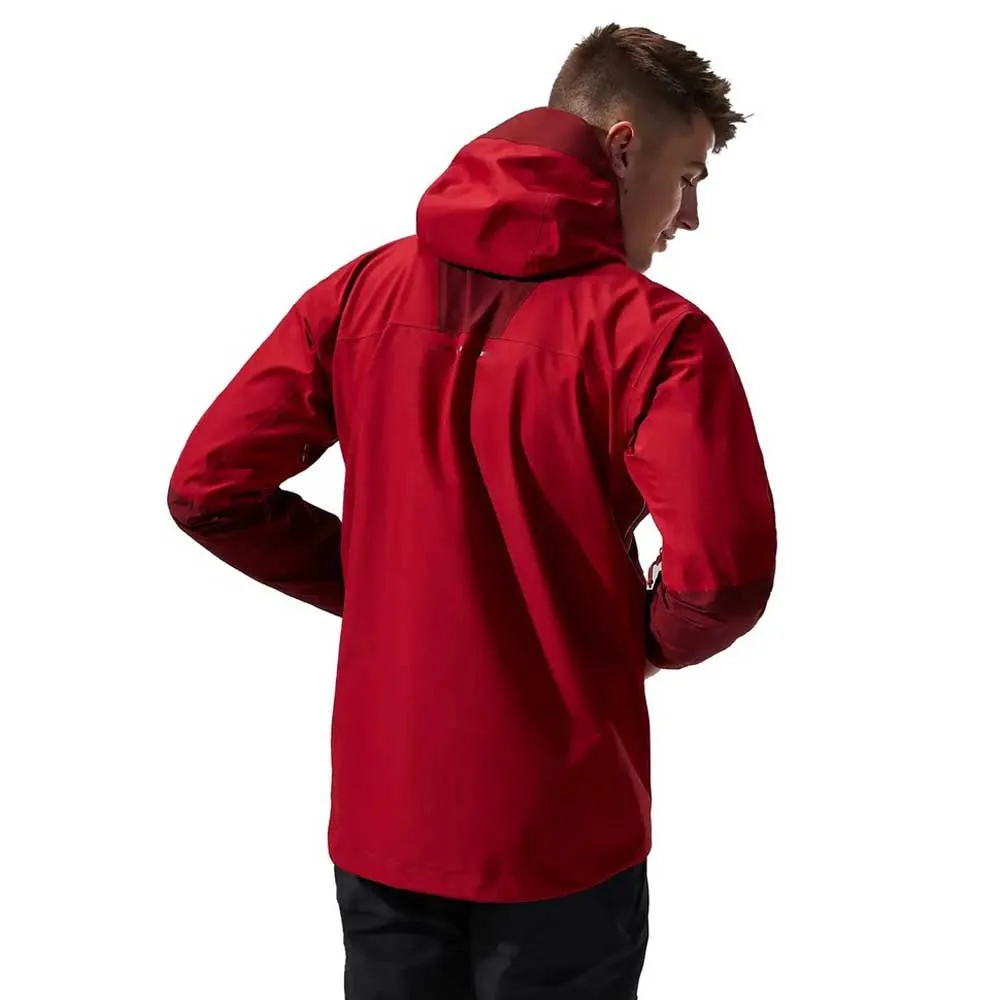 Berghaus Ridgemaster 3l Goretex Jakke, Red dahlia / syrah Berghaus Ridgemaster 3l Goretex Jakke, Red dahlia / syrah