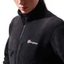 Berghaus Urb Cropped Co-ord Fleecejakke Med Full Glidelås, Jet black