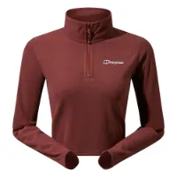 Berghaus Urb Prism Crop Fleecejakke Med Halv Glidelås Berghaus Urb Prism Crop Fleecejakke Med Halv Glidelås
