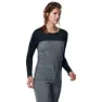 Berghaus Voyager Tech Crew Langarmet T-skjorte, Dark grey / black