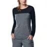 Berghaus Voyager Tech Crew Langarmet T-skjorte, Dark grey / black