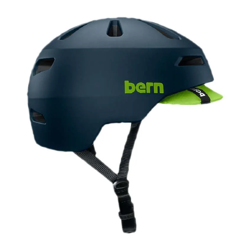 Bern Brentwood 2.0 Visor Byhjelm, Matt muted teal Bern Brentwood 2.0 Visor Byhjelm, Matt muted teal