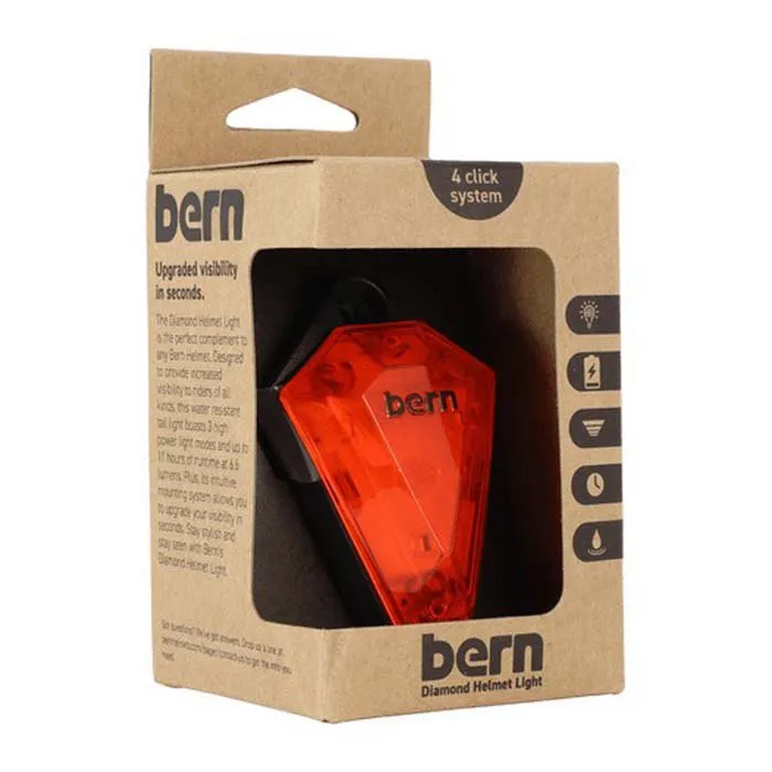 Bern Diamond Hjelmlys, Black Bern Diamond Hjelmlys, Black