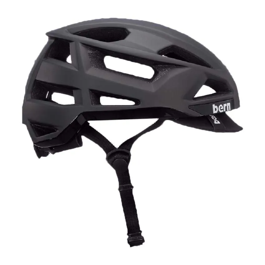 Bern Fl-1 Pavé Visor Byhjelm, Matt black